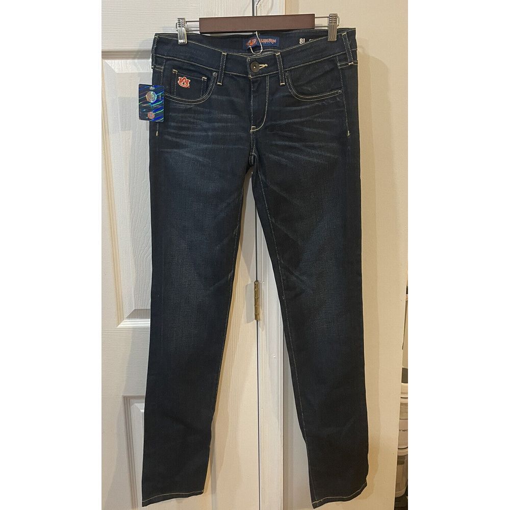 Auburn University Tigers Women's 8L‎ Skinny Jeans NWT